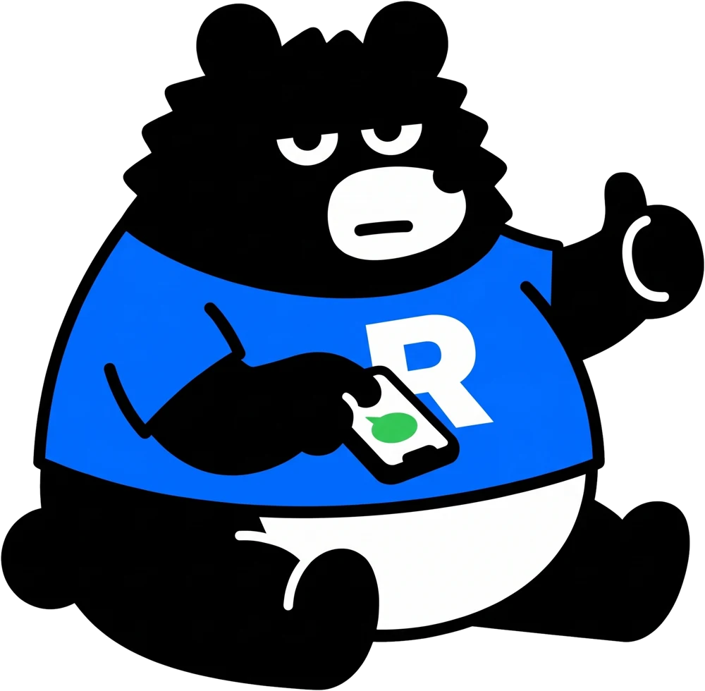Oso Ruthless organizando el desarrollo de tu página